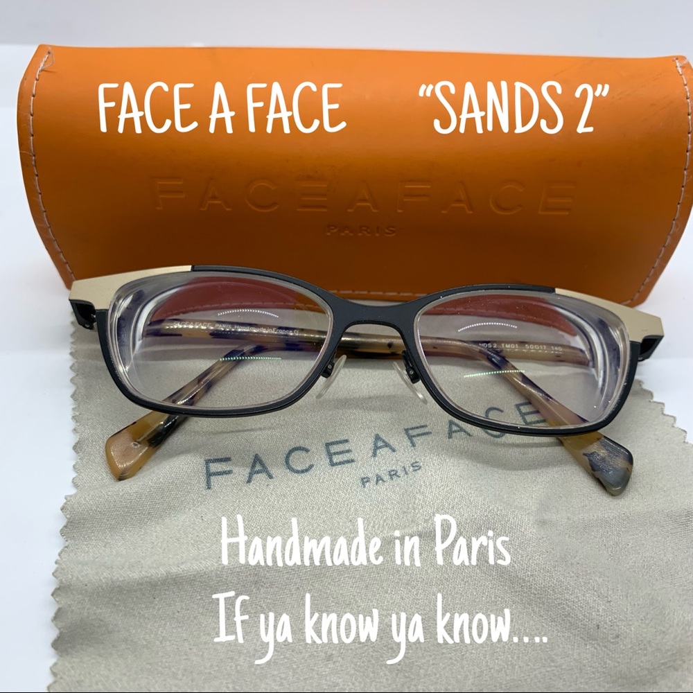Face a Face eyeglasses. High end styling with a high men’s pricetag